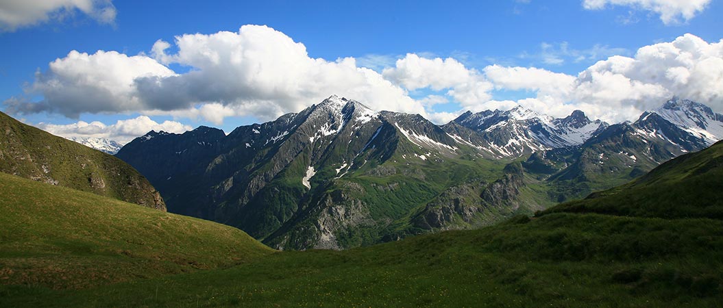 walking in the alps