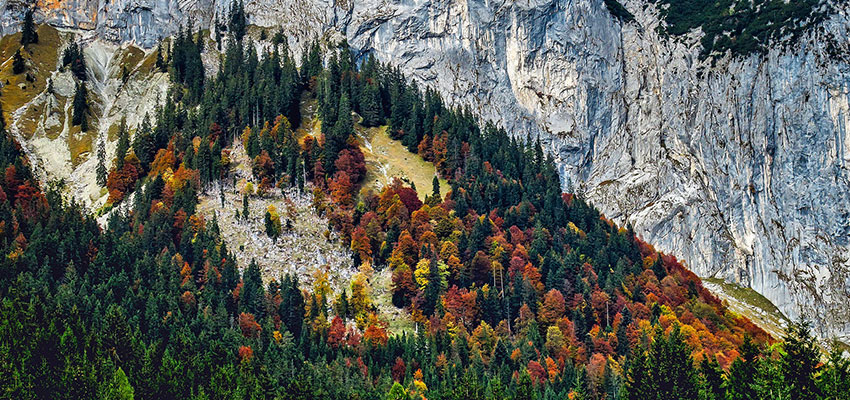 Austria is a spectacle of colours in autumn
