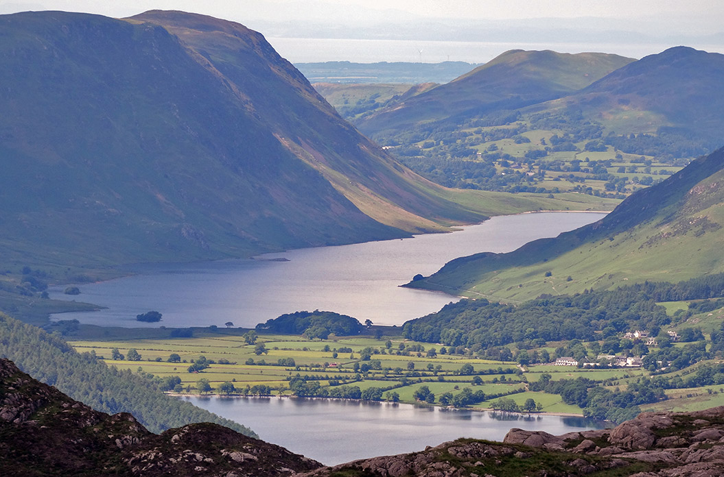 Stunning views on Wainwright's Coast to Coast walk