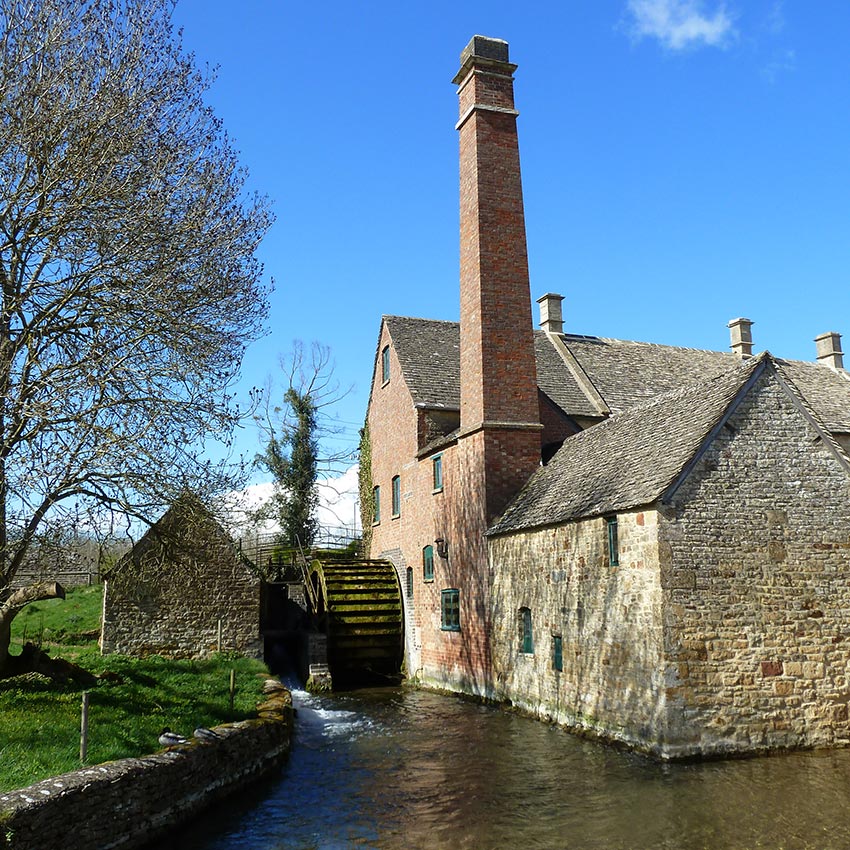 Watermill in Cotswolds, active holidays with Walkers' Britain