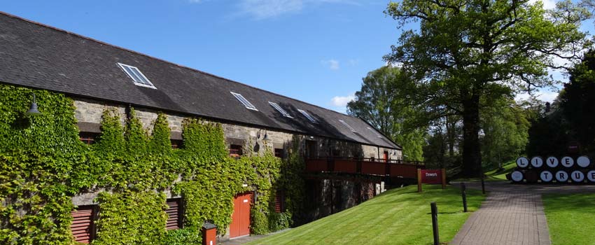 Dewars Aberfeldy Distillery, Scotland - Rob Roy Way with Walkers' Britain