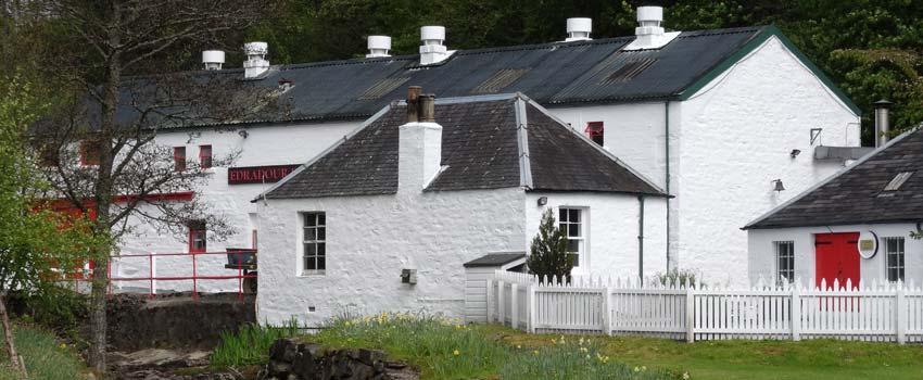 Edradour Distillery, Scotland - Rob Roy Way with Walkers' Britain