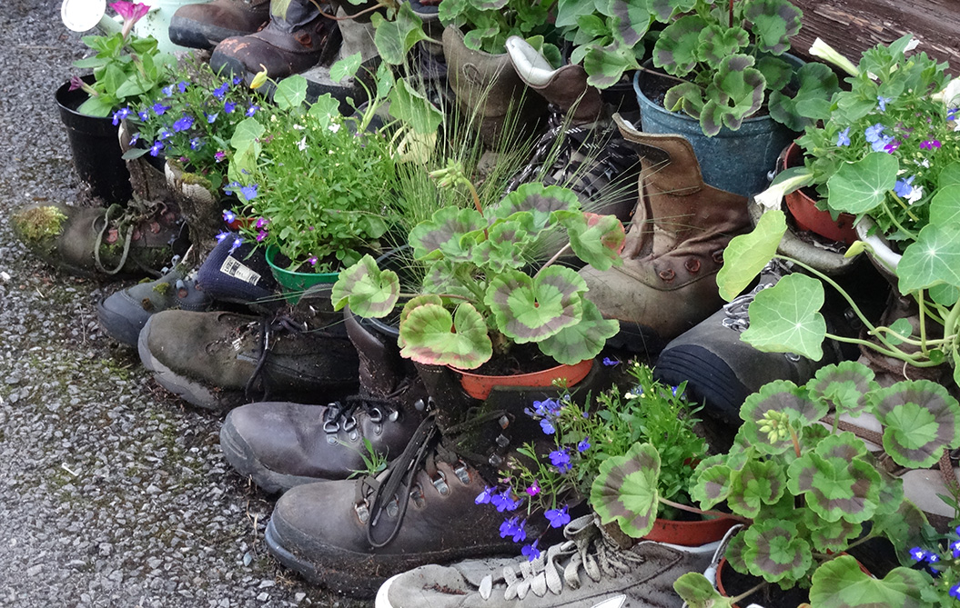 Hiking Boots: Spotted in England