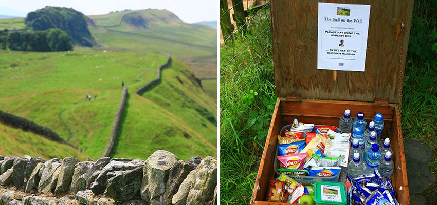On Hadrian's Wall in England - Sherpa Expeditions