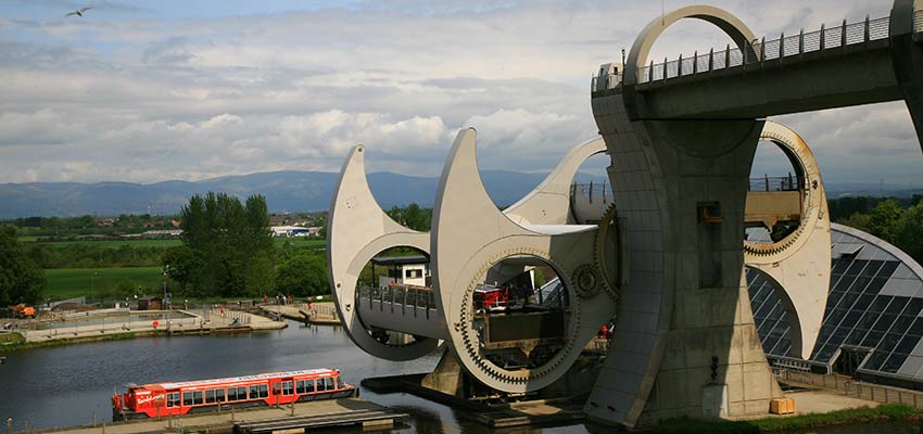 Falkirk Wheel, Scotland - Walkers' Britain