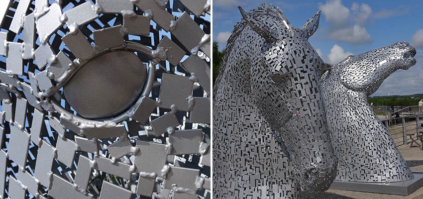 The Kelpies on Scotland's Coast to Coast - Walkers' Britain