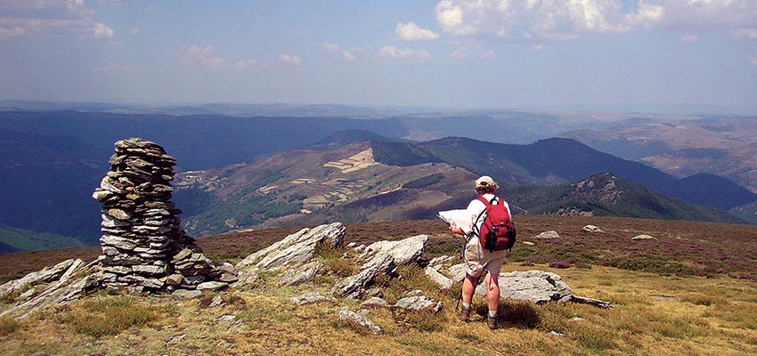 Walk in Cevennes - GR70 - grande randonnee walks with Walkers' Britain