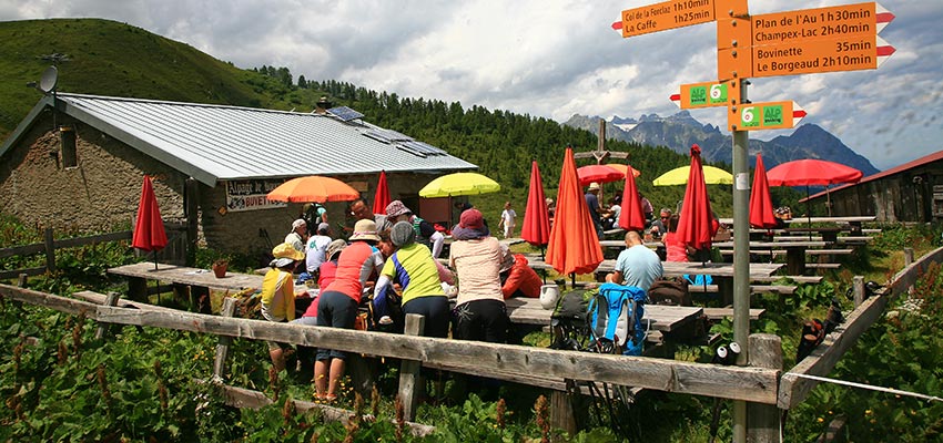Mont Blanc walking holidays with Walkers' Britain