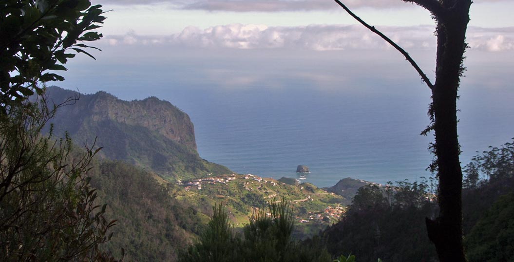 Viewpoint on Levada do Furado in Madeira