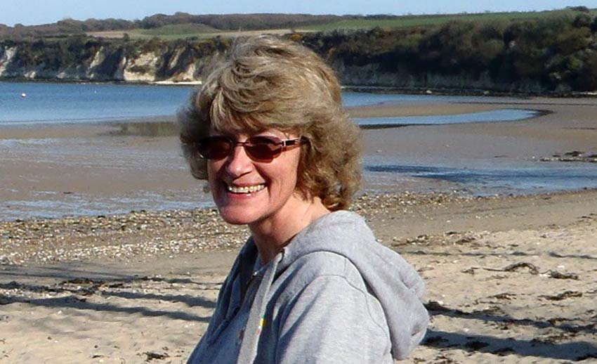 Author Jane Cable on her Sherpa Expeditions Isle of Wight walking holiday