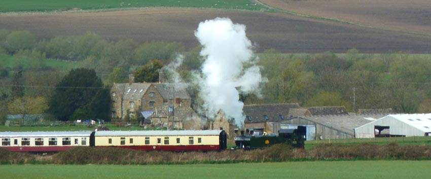 Cotswolds - Steam Train near Winchcombe