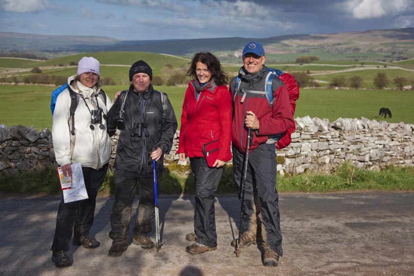 Other walkers on Coast to Coast Walk