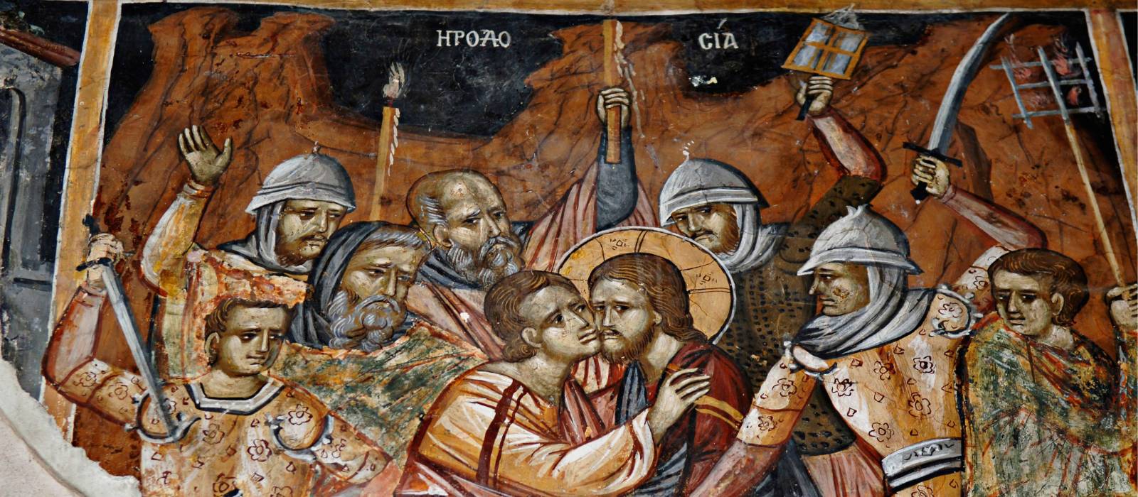 Frescoes at Agia Paraskevi Church in Pafos