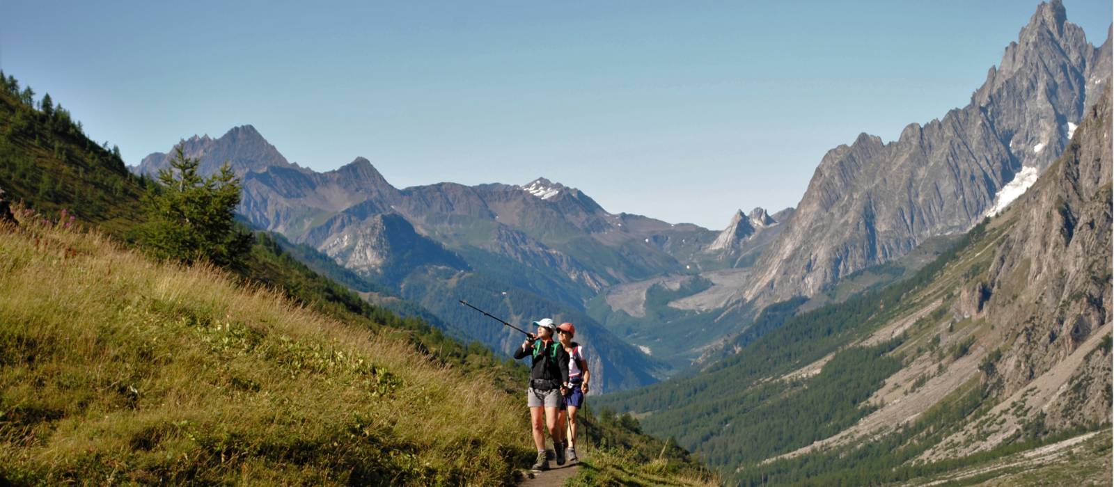 Trekking along the incredible Val Ferret on the Tour du Mont Blanc |  <i>Ryan Graham</i>