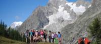 Group photo on the Tour du Mont Blanc | Ryan Graham