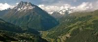 Views over Les Haudères, Swiss Alps | Sue Badyari