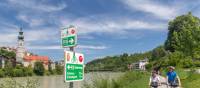 Cycling towards Salzburg from Innsbruck