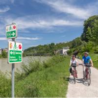 Cycling towards Salzburg from Innsbruck