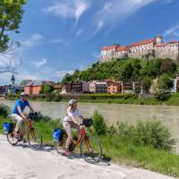 Cycling towards Salzburg from Innsbruck