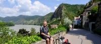 Cycling through Durnstein village along the Danube in the Wachau Valley | Pat Rochon