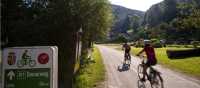 Cycling in Austria along the Danube