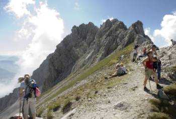 Trekkers in the Trans Tyrol&#160;-&#160;<i>Photo:&#160;Helmut Wagner</i>