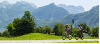 Typical countryside scenes you'll cycle past