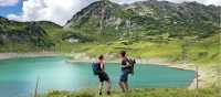 Hiking past Glacial Lakes on the Lechweg