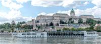 River Cruise boat MV Vivienne cruising out of Budapest