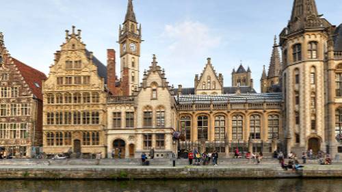 Discover the beautiful medieval architecture of Ghent