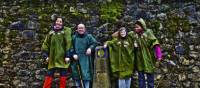 Wet but happy pilgrims on the Camino | Guillermo Gavilla