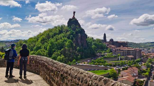 Starting the French Camino in Le Puy en Velay
