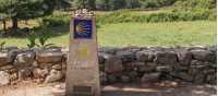 Follow the Camino signs to Santiago de Compostela