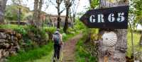 Follow route GR65 on the Le Puy Camino in France