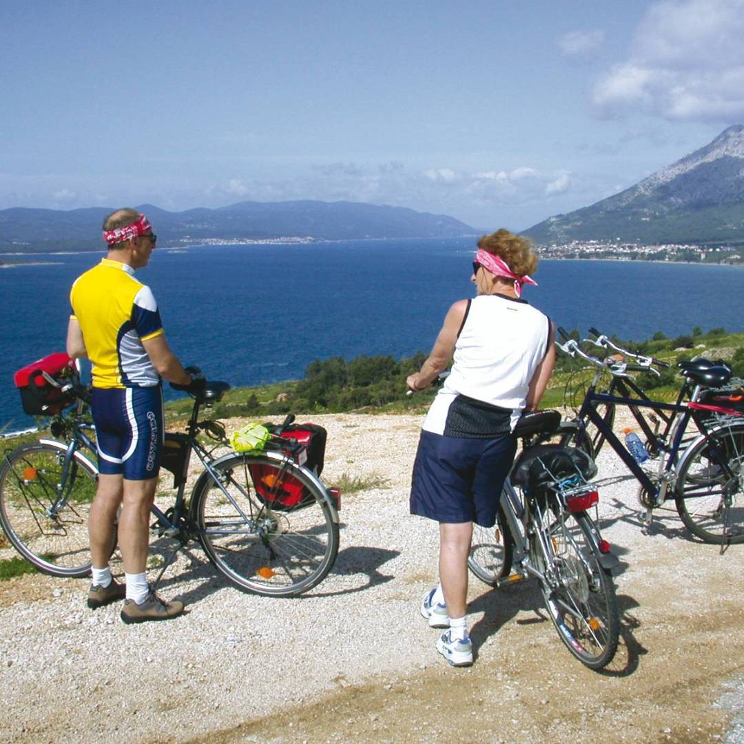 Cycling along Croatia's stunning Dalmatian Coast