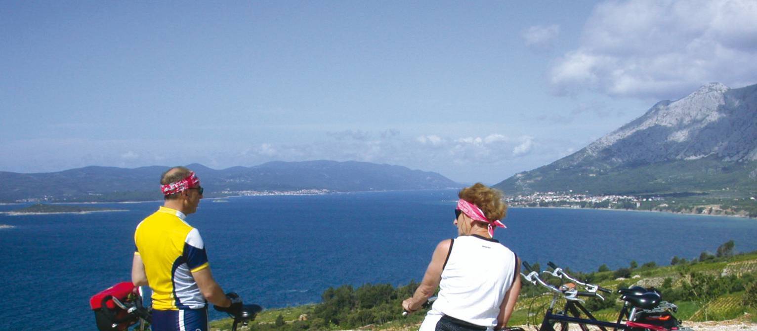 Cycling along Croatia's stunning Dalmatian Coast