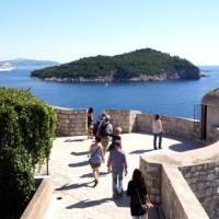 Viewpoint in Dubrovnik, Croatia