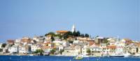 The town of Primosten as visited on our National Parks of Dalmatia trip