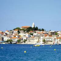 The town of Primosten as visited on our National Parks of Dalmatia trip