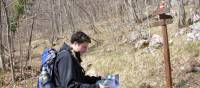 Self guided hiker in Istria, Croatia