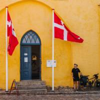 The perfect backdrop for a Danish cycling pit stop. | Michael Fiukowski and Sarah Moritz