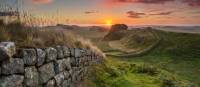 A beautiful sunset along Hadrian's Wall. | Thomas Heaton