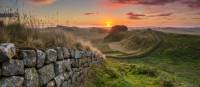 A beautiful sunset along Hadrian's Wall. | Thomas Heaton