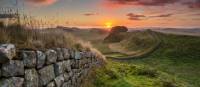 A beautiful sunset along Hadrian's Wall. | Thomas Heaton