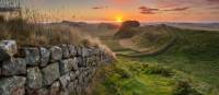 A beautiful sunset along Hadrian's Wall. | Thomas Heaton
