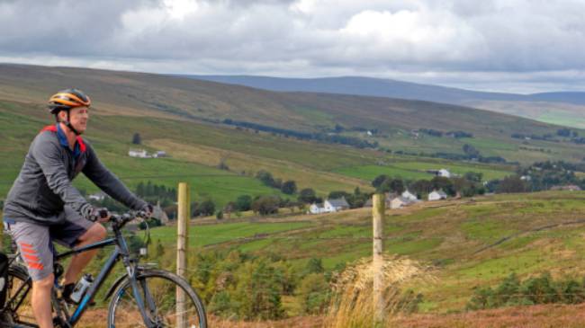 Black Hill riding on the Coast to Coast | Andrew Bain