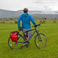 Castlerigg cyclist taking it all in | Andrew Bain
