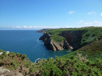 Jerseys dramatic coastline