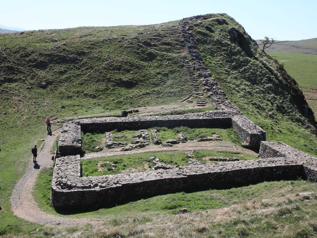 Milecastle 39 along Hadrian's Wall |  John Millen
