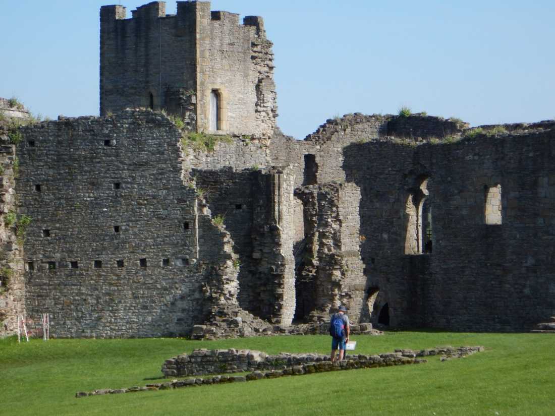 The Norman castle at Richmond, Yorkshire |  Peter Wells